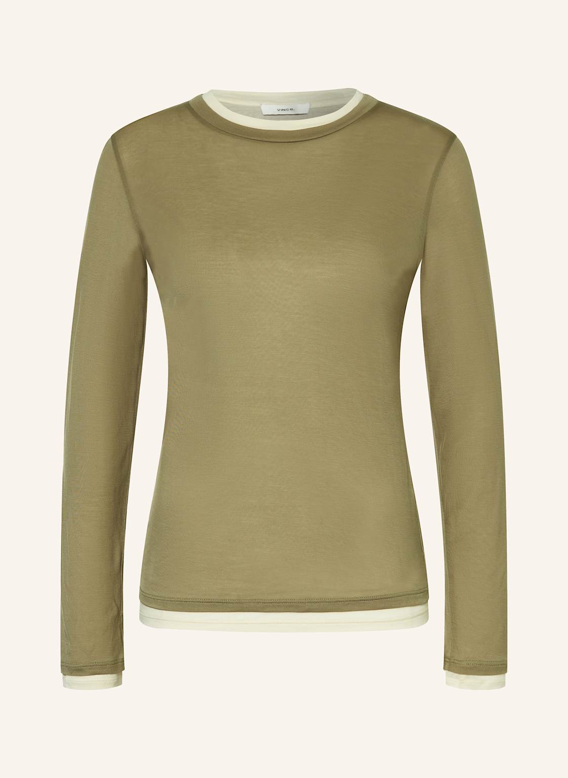 Vince Longsleeve gruen von VINCE