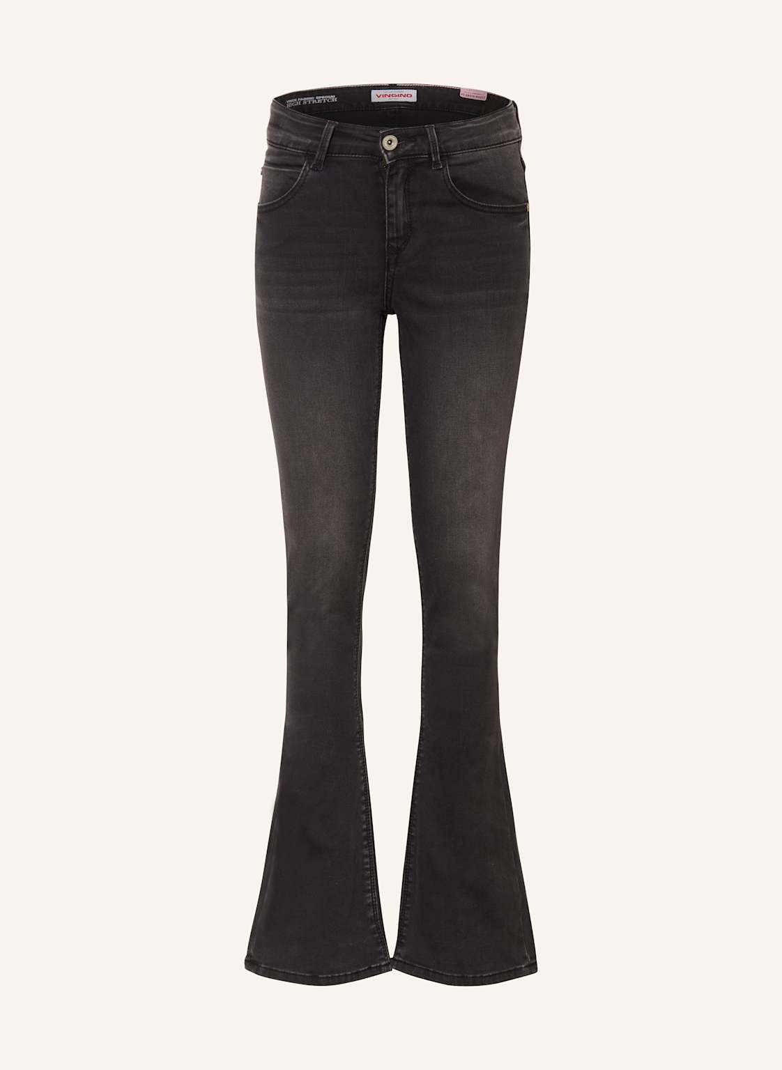 Vingino Jeans Britte Flared Fit schwarz von VINGINO