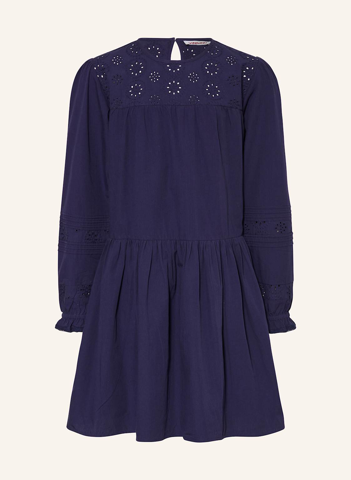 Vingino Kleid Parola Mit Spitze blau Vingino Kleid Parola Mit Spitze blau von VINGINO
