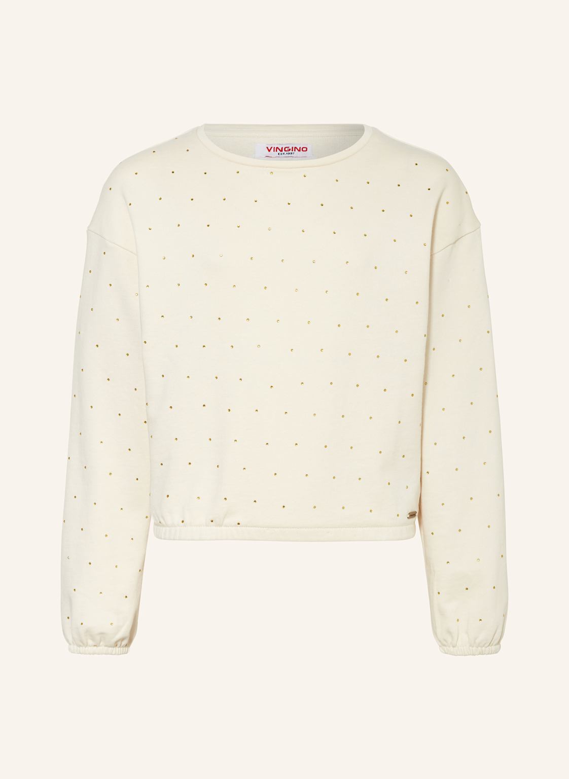 Vingino Sweatshirt Naela Mit Schmucksteinen weiss Vingino Sweatshirt Naela Mit Schmucksteinen weiss von VINGINO