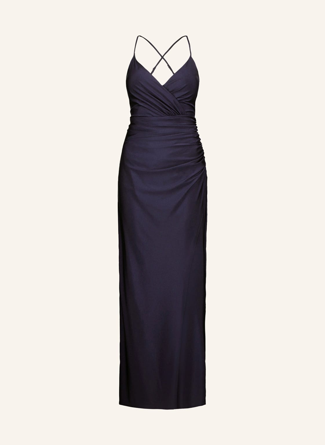 Vm Vera Mont Abendkleid Aus Satin blau von VM Vera Mont