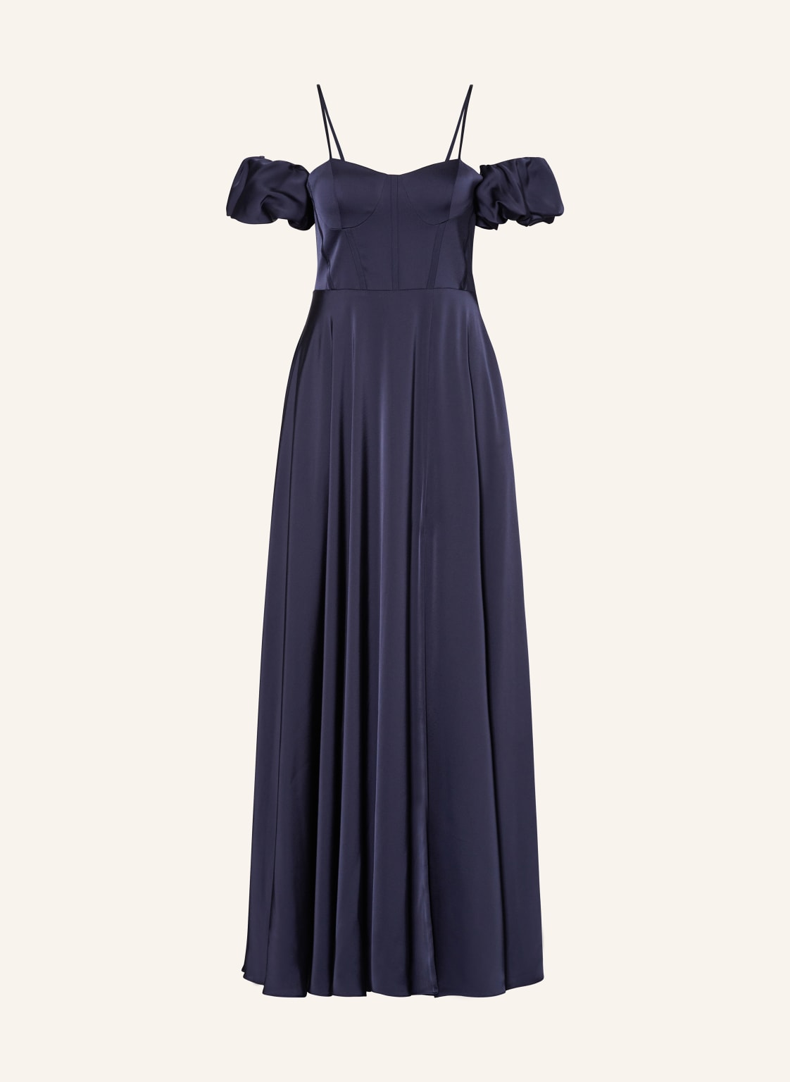 Vm Vera Mont Abendkleid Aus Satin blau von VM Vera Mont