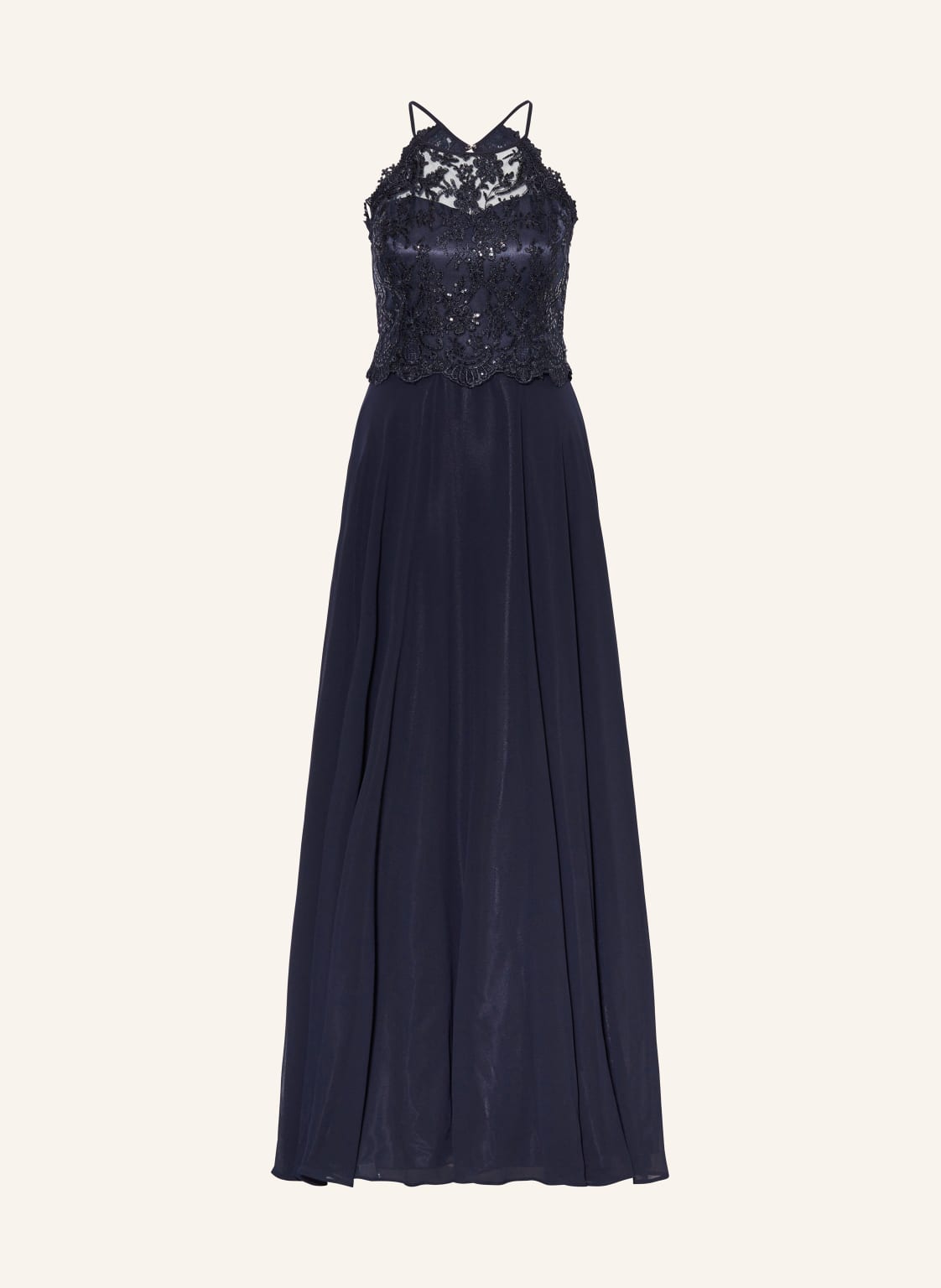 Vm Vera Mont Abendkleid Mit Pailletten blau von VM Vera Mont