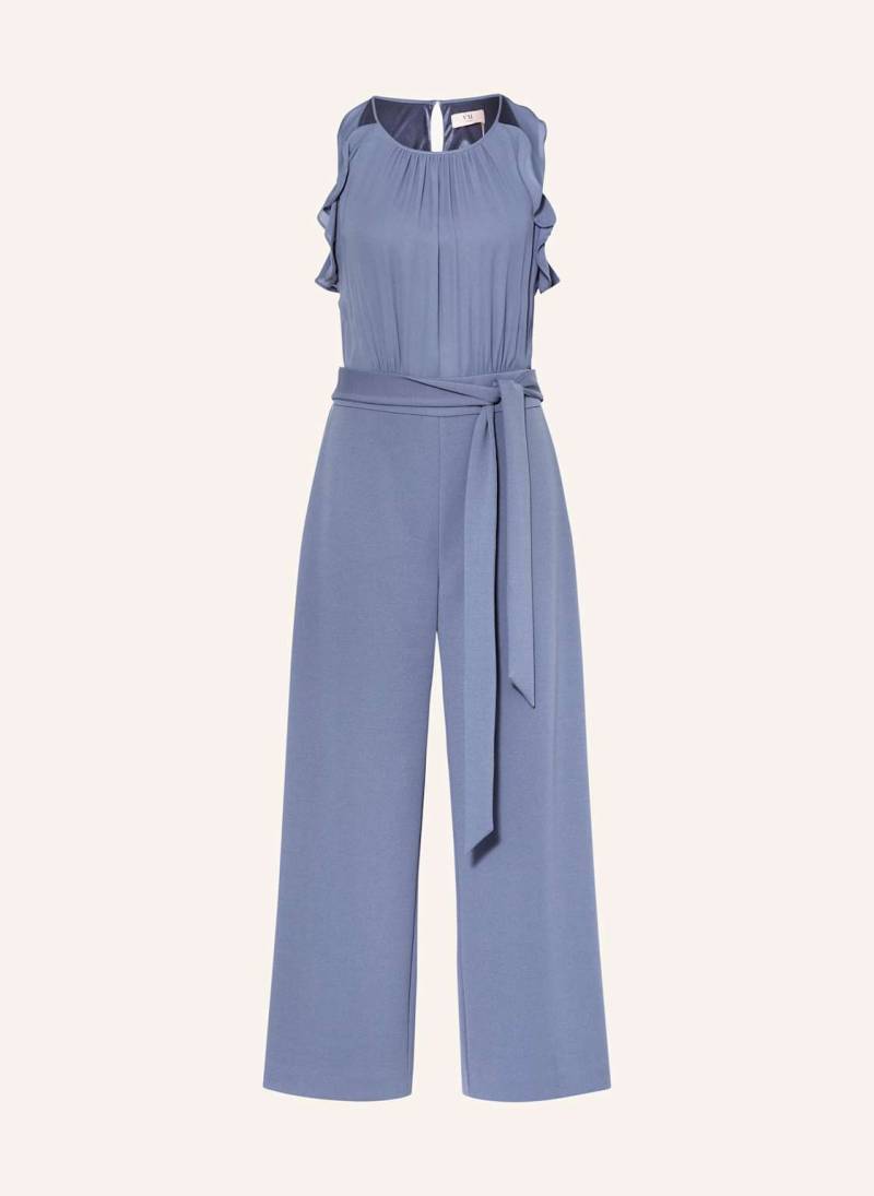 Vm Vera Mont Jumpsuit Mit Volants blau von VM Vera Mont