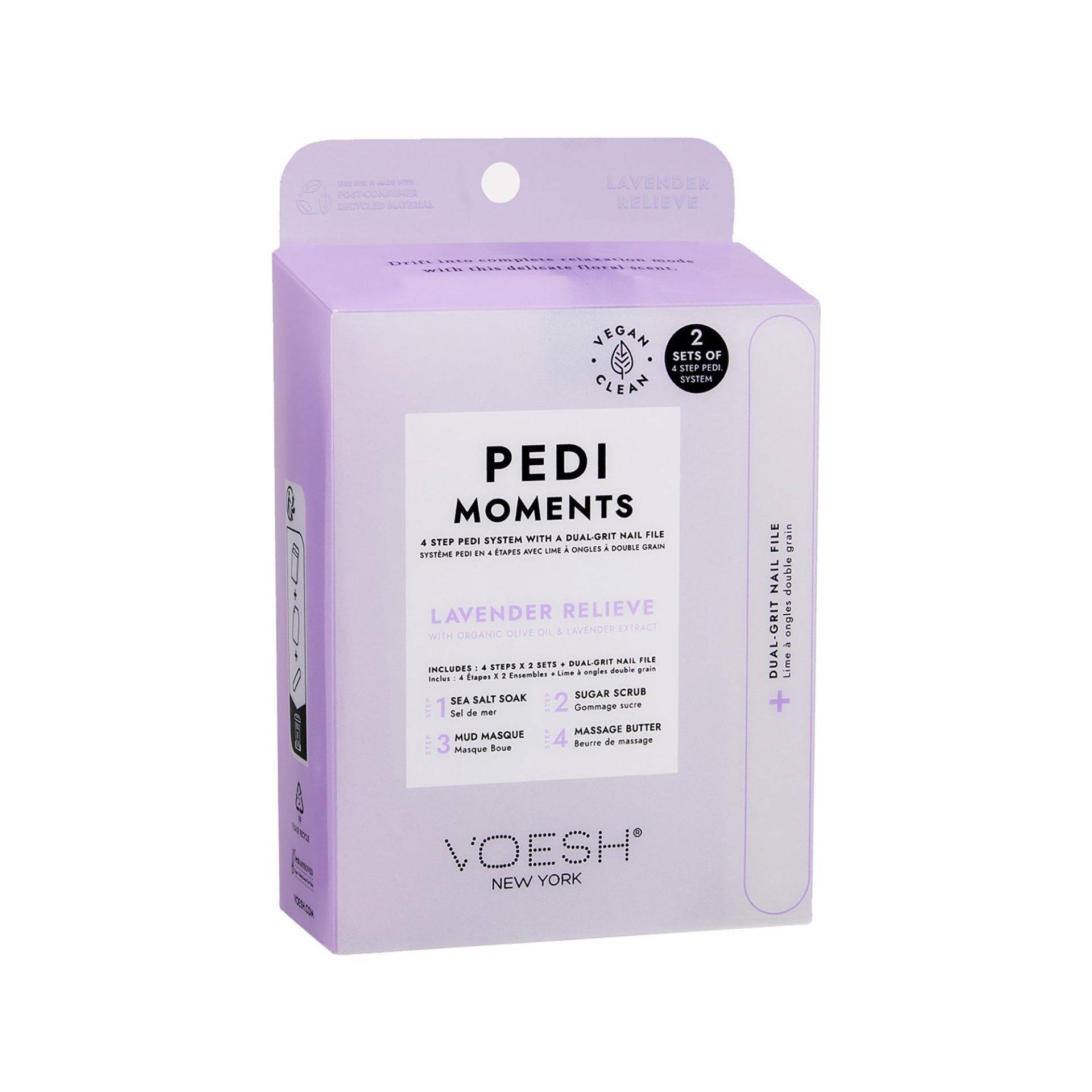 Pedi Moments Lavender Relieve Damen  1 pezzo von VOESH