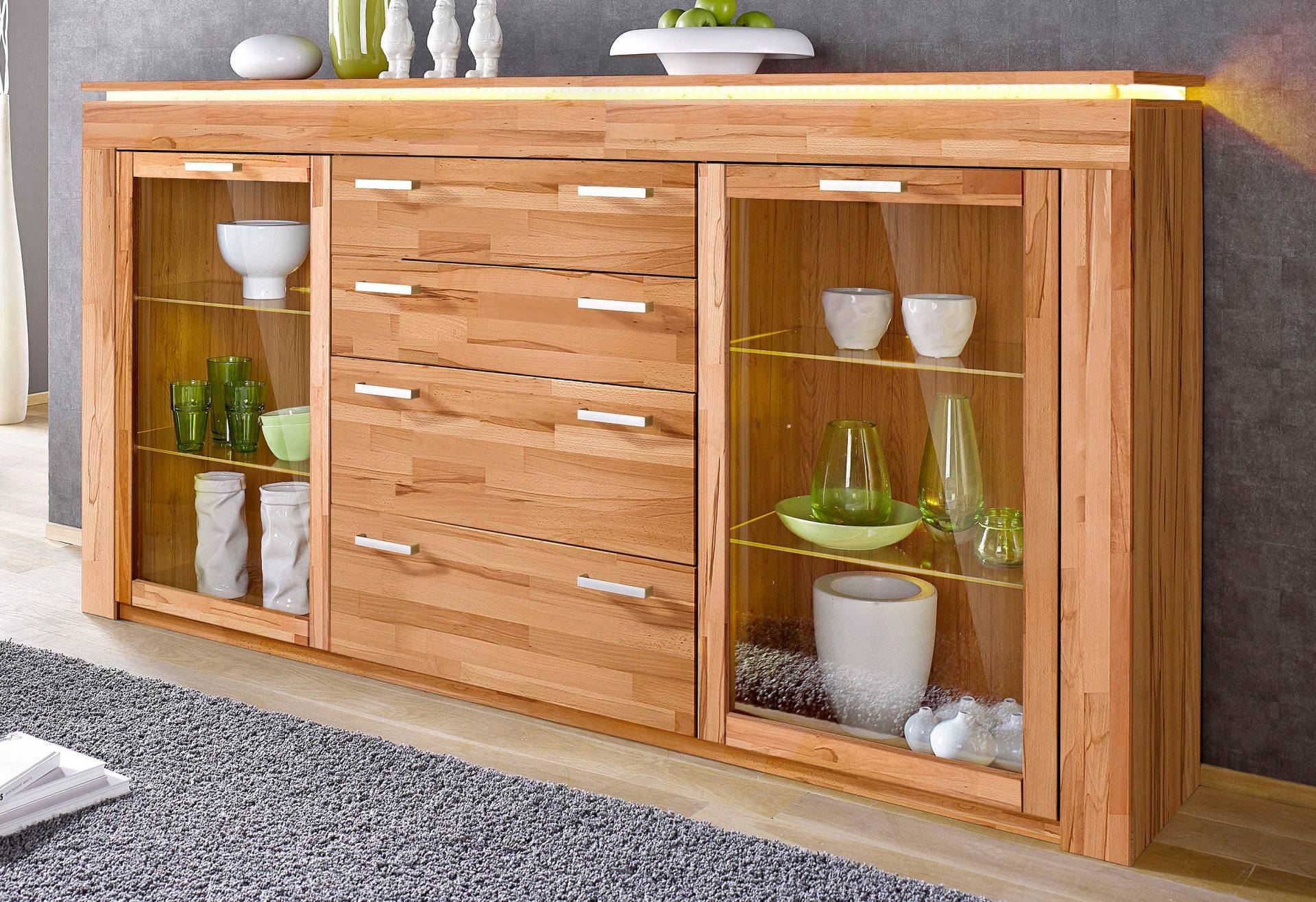 VOGL Möbelfabrik Highboard, Breite 222 cm VOGL Möbelfabrik Highboard, Breite 222 cm von VOGL Möbelfabrik