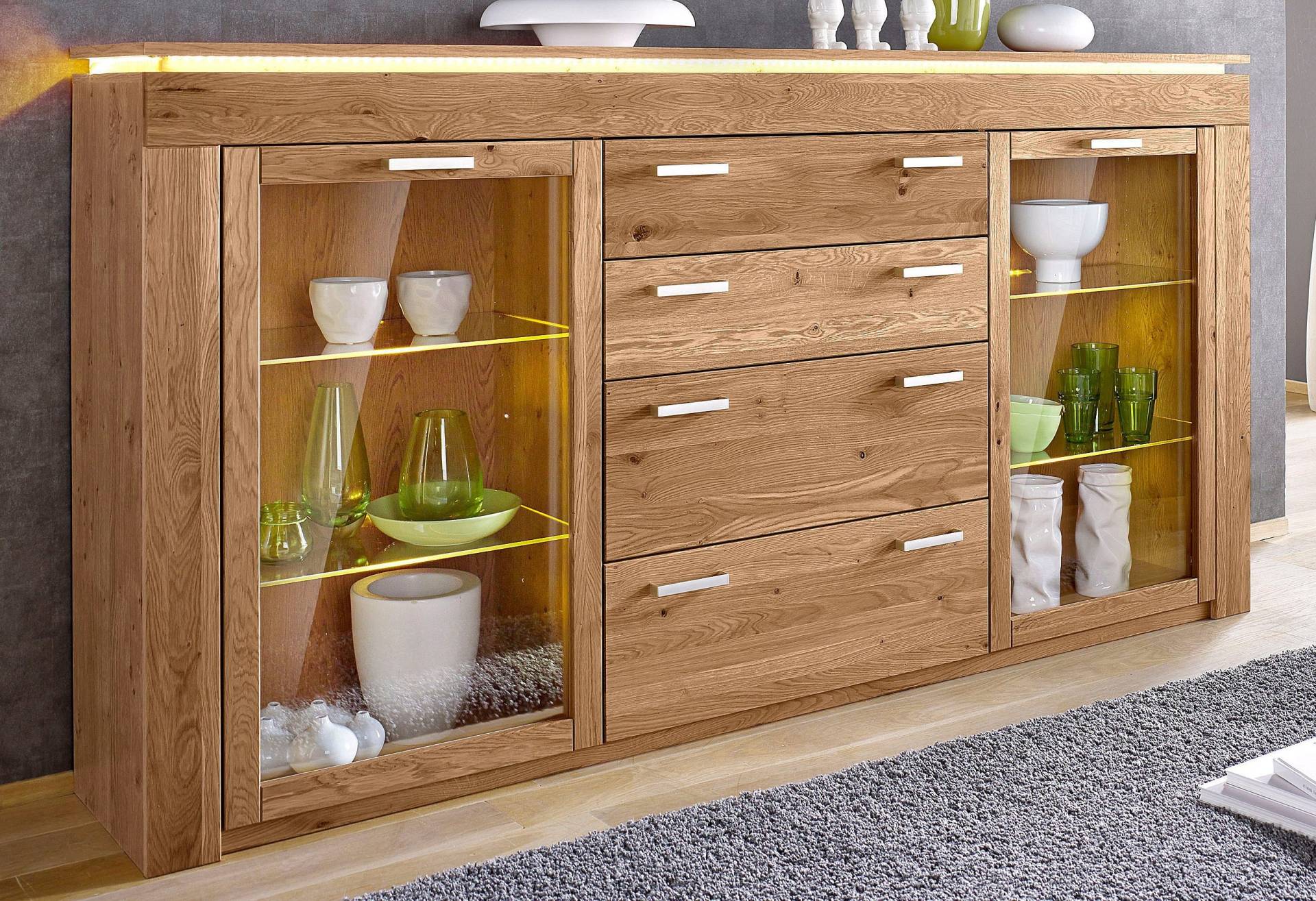 VOGL Möbelfabrik Highboard, Breite 222 cm von VOGL Möbelfabrik