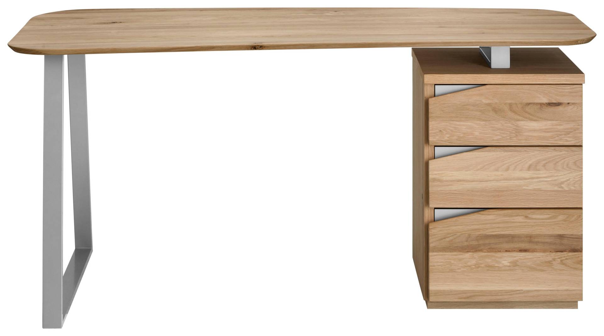 VOGL Möbelfabrik Schreibtisch »Erik«, mit Schweizer Kante, teilmassiv, Breite 150 cm, Made in Germany VOGL Möbelfabrik Schreibtisch »Erik«, mit Schweizer Kante, teilmassiv, Breite 150 cm, Made in Germany von VOGL Möbelfabrik