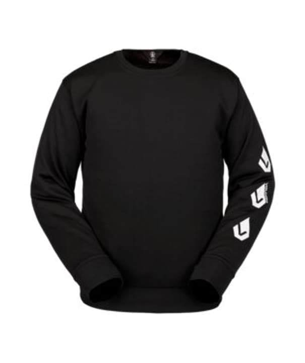 Volcom Core Hydro Crew Fleecepullover schwarz von VOLCOM