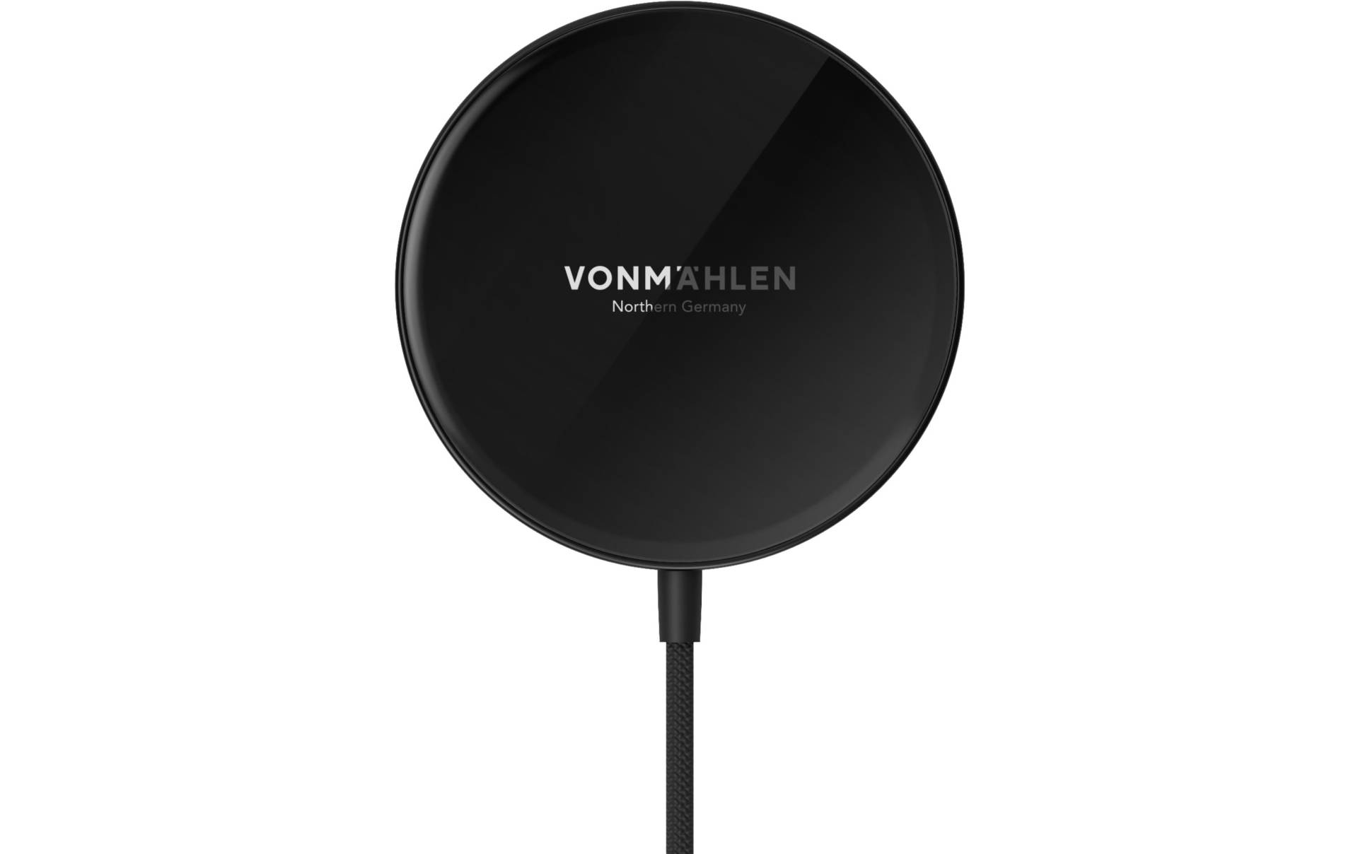 VONMÄHLEN Wireless Charger »Aura Mini Black« von VONMÄHLEN