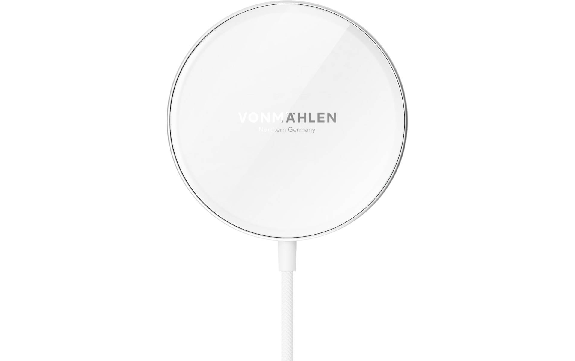 VONMÄHLEN Wireless Charger »Aura Mini White« von VONMÄHLEN