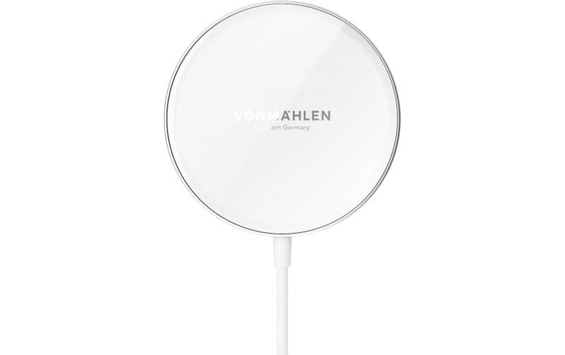 VONMÄHLEN Wireless Charger »Aura Mini White« von VONMÄHLEN