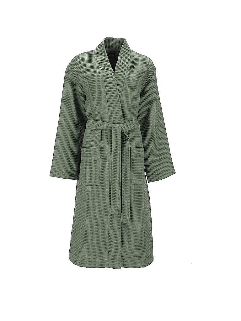 VOSSEN Unisex Bademantel SIAM Detox Green dunkelgrün | S/M VOSSEN Unisex Bademantel SIAM Detox Green dunkelgrün | S/M von VOSSEN