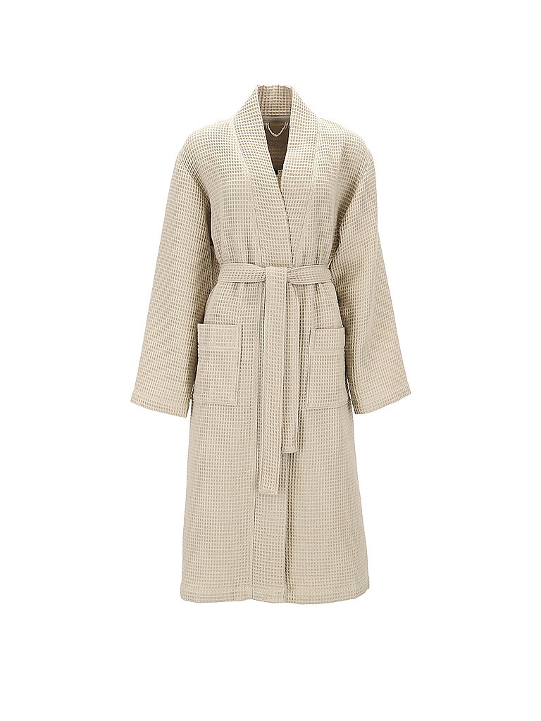 VOSSEN Unisex Bademantel SIAM Tibet beige | L/XL VOSSEN Unisex Bademantel SIAM Tibet beige | L/XL von VOSSEN