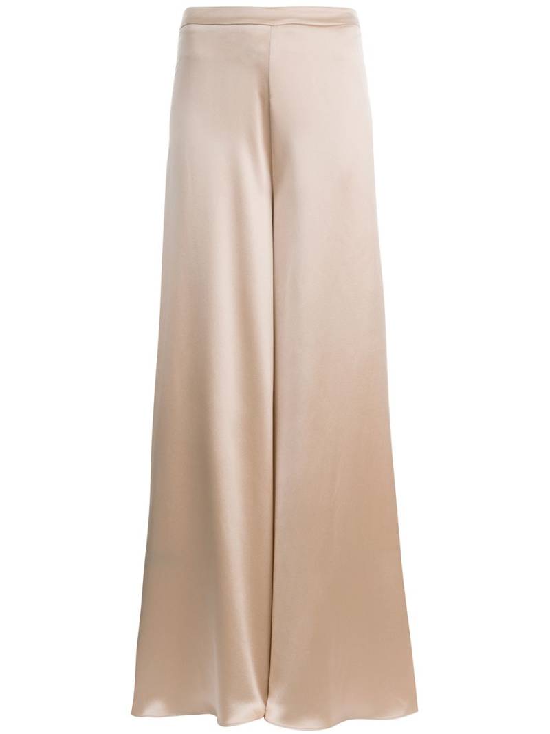 VOZ Charmeuse palazzo trousers - Neutrals von VOZ