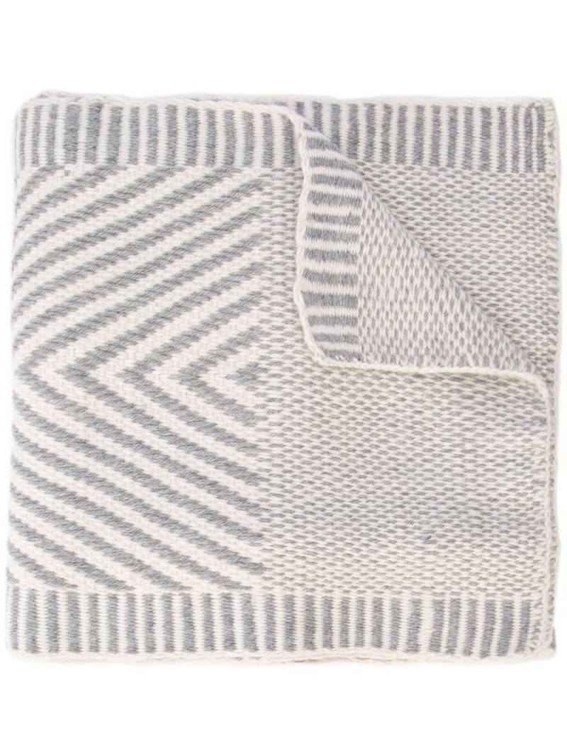 VOZ Chevron Scarf - Grey von VOZ