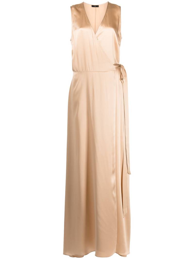 VOZ Frontwards wrap dress - Gold von VOZ