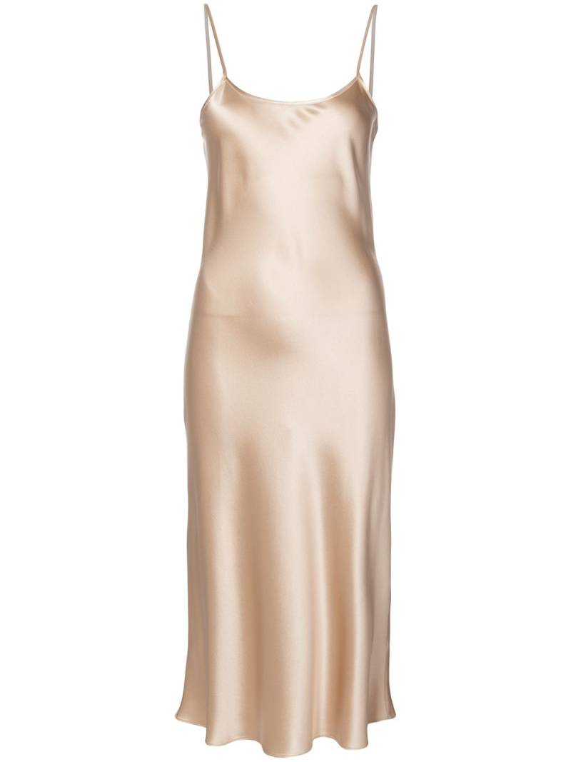 VOZ Liquid midi dress - Neutrals von VOZ