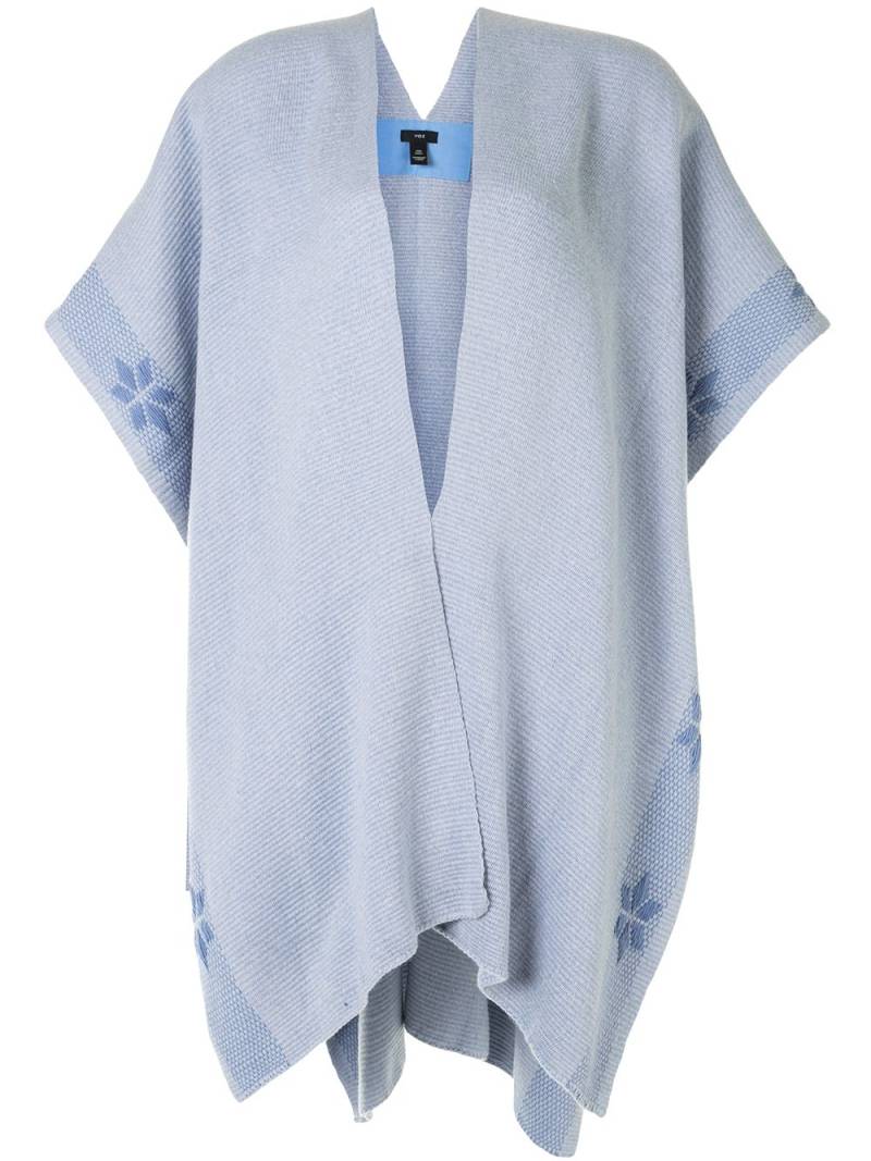 VOZ Wangülen Duster poncho - Blue von VOZ