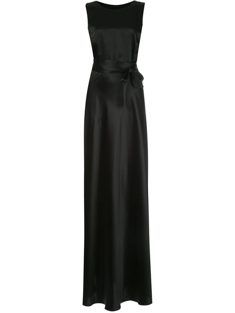 VOZ backless full-length dress - Black von VOZ