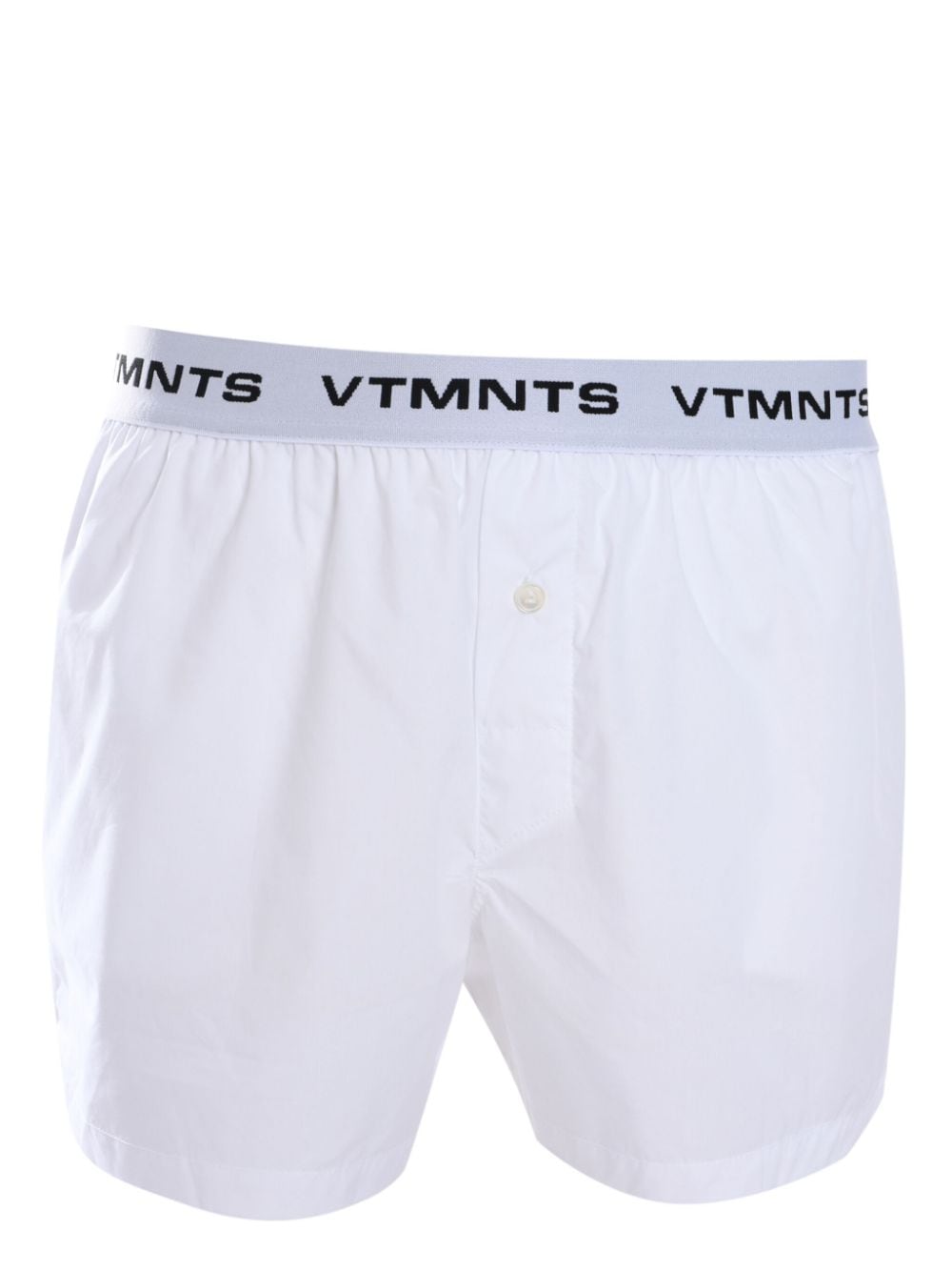 VTMNTS logo-waistband boxers - White von VTMNTS