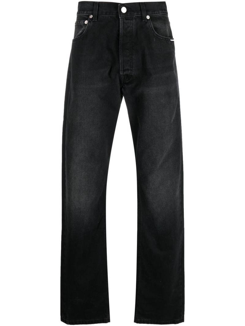 VTMNTS straight-leg cotton jeans - Black von VTMNTS