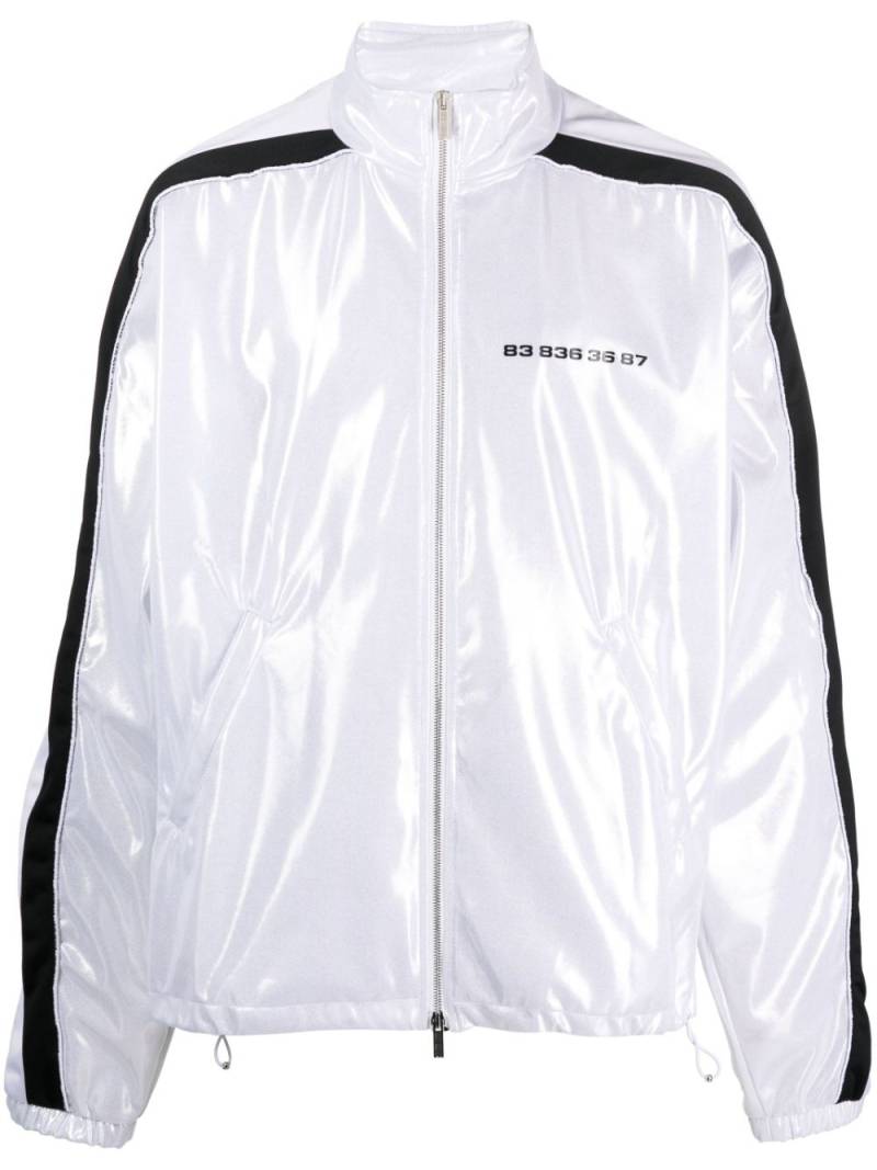 VTMNTS zip-up track jacket - Silver von VTMNTS