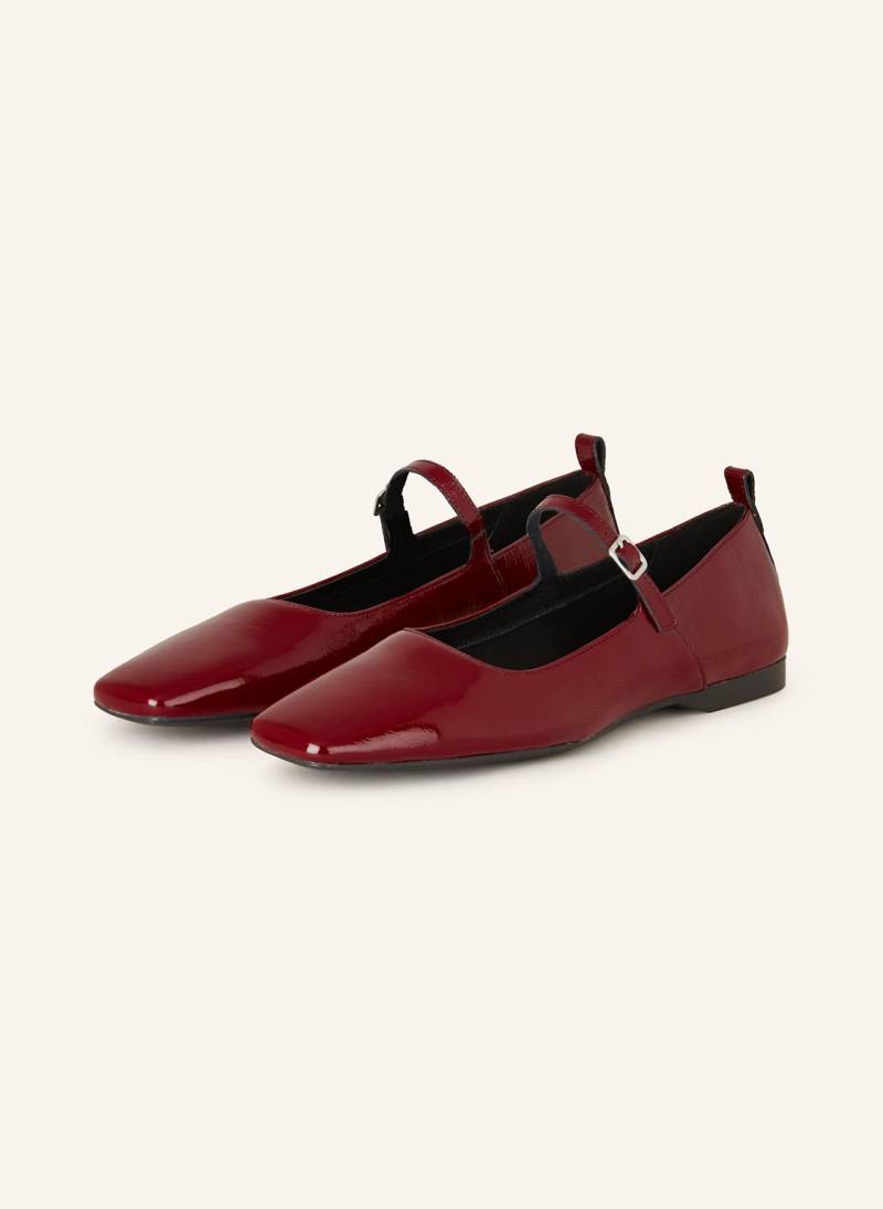 Vagabond Mary-Jane-Ballerinas rot von Vagabond