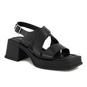 Vagabond Hennie Damen Hohe Sandalette Schwarz