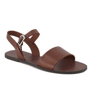 Vagabond Tia Damen Flache Sandalette Cognac von Vagabond