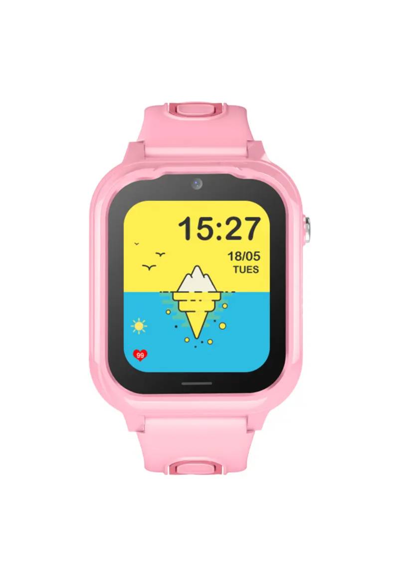 D38 Kinder-smartwatch Unisex Pink 42mm von Valdus