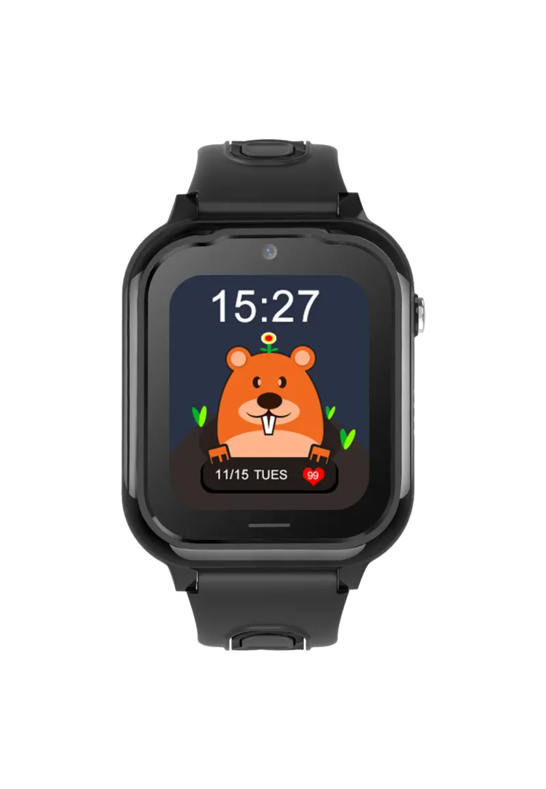 D38 Kinder-smartwatch Unisex Schwarz 42mm