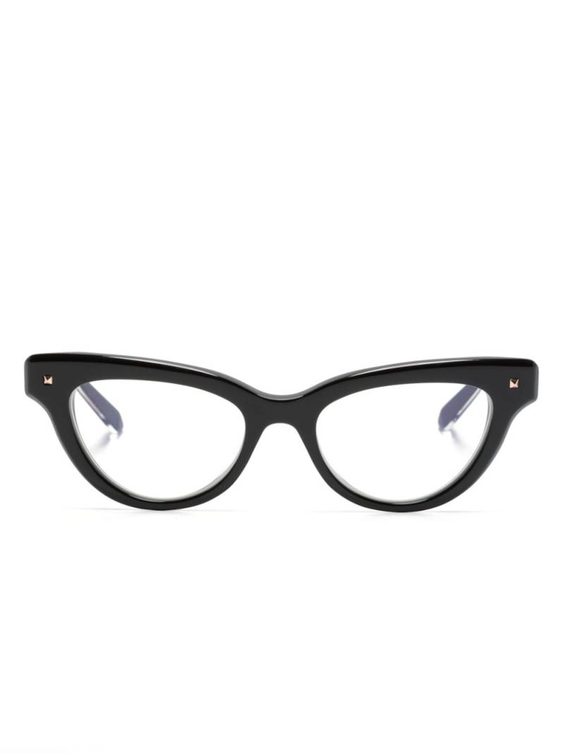 VALENTINO GARAVANI EYEWEAR V-Essential II cat-eye glasses - Black von VALENTINO GARAVANI EYEWEAR