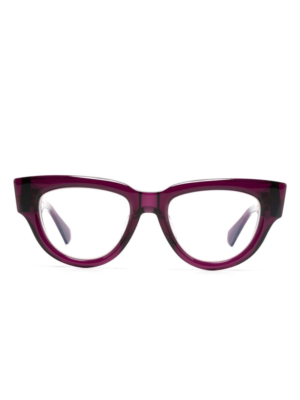 Valentino Eyewear V-Essential III cat-eye glasses - Purple von Valentino Eyewear