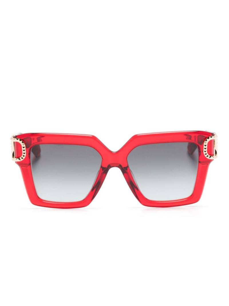 Valentino Eyewear V-Uno square-frame sunglasses - Red von Valentino Eyewear