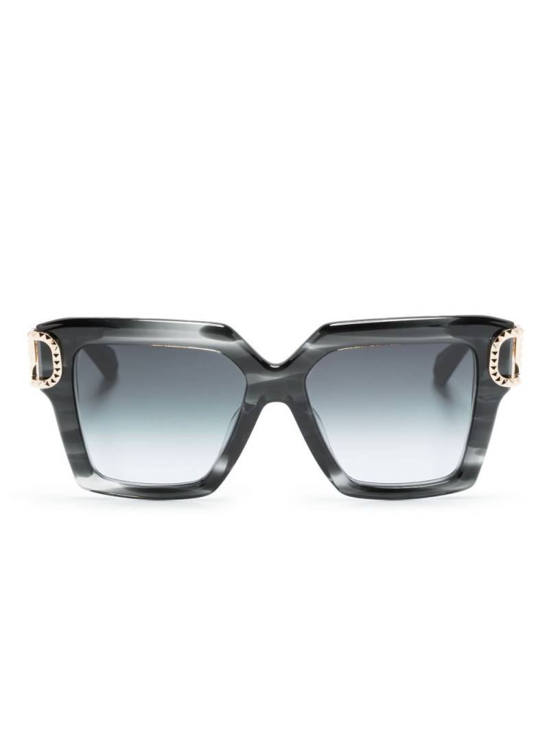 VALENTINO GARAVANI EYEWEAR VLogo Signature square-frame sunglasses - Black von VALENTINO GARAVANI EYEWEAR