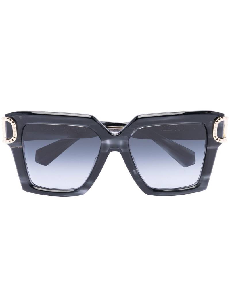 Valentino Eyewear VLogo Signature square-frame sunglasses - Black von Valentino Eyewear