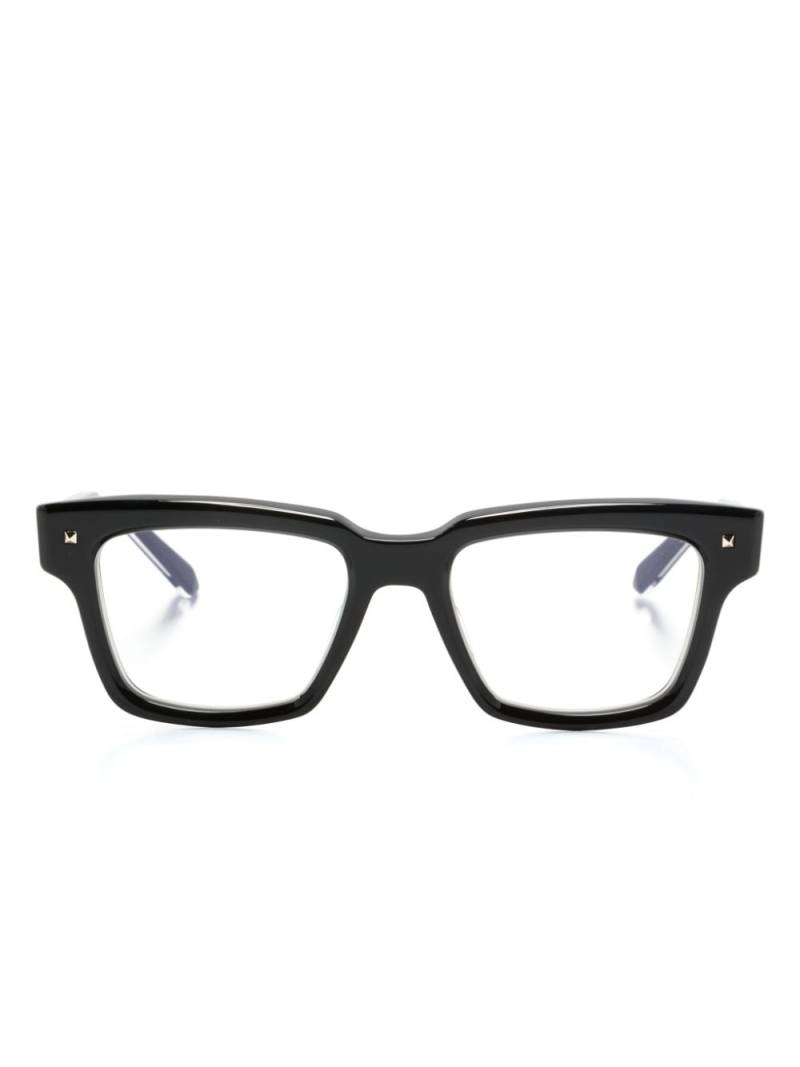 Valentino Eyewear Y-Essential square-frame glasses - Black von Valentino Eyewear