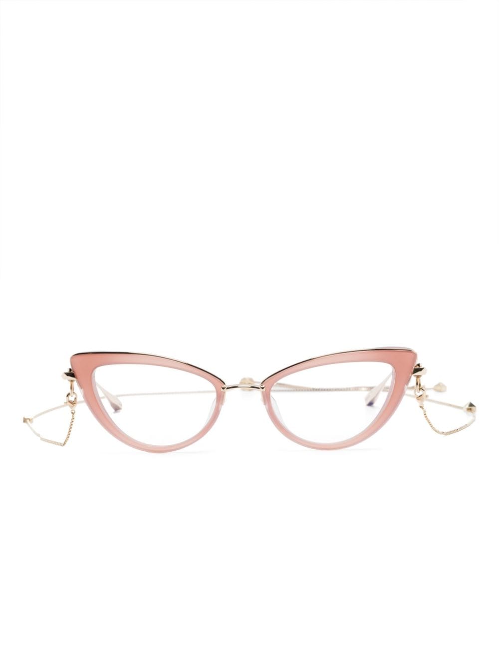 VALENTINO GARAVANI EYEWEAR cat-eye glasses - Gold von VALENTINO GARAVANI EYEWEAR