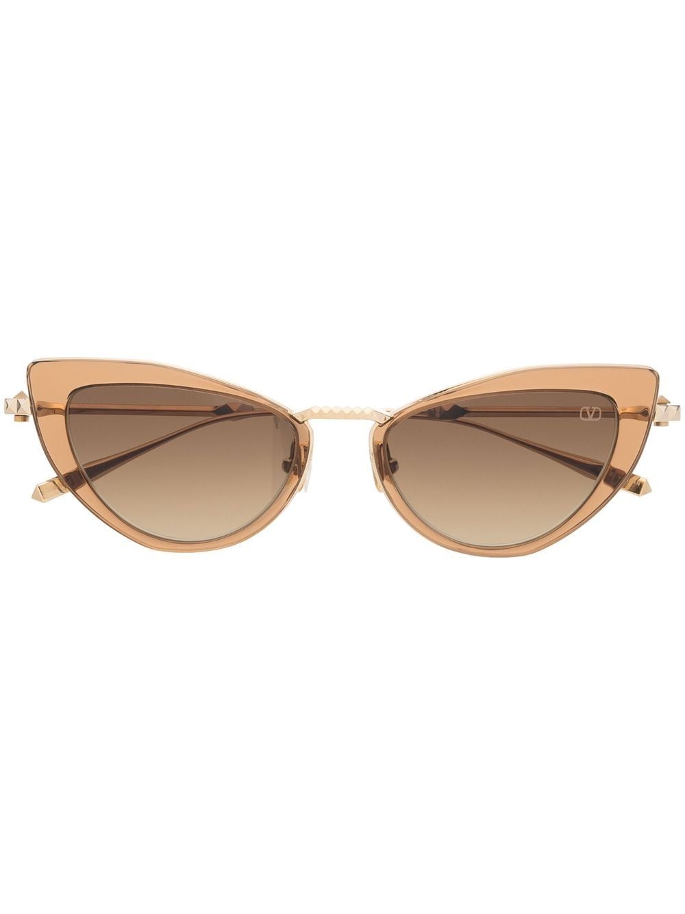 Valentino Eyewear cat-eye sunglasses - Gold von Valentino Eyewear