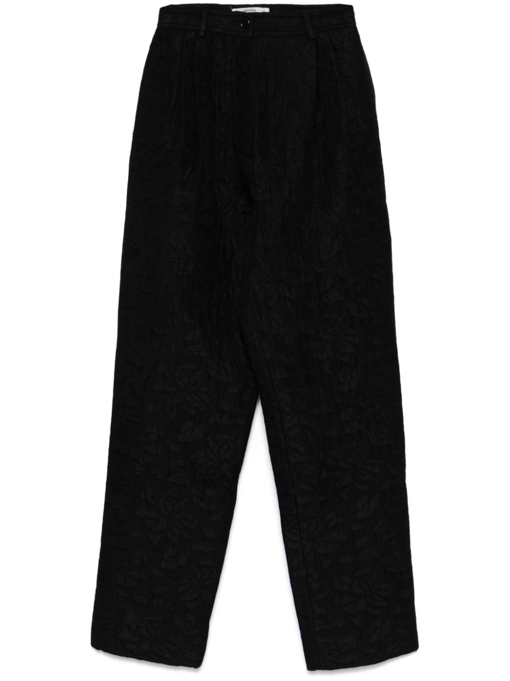 Valentino Garavani Pre-Owned 1980s quilted trousers - Black von Valentino Garavani Pre-Owned