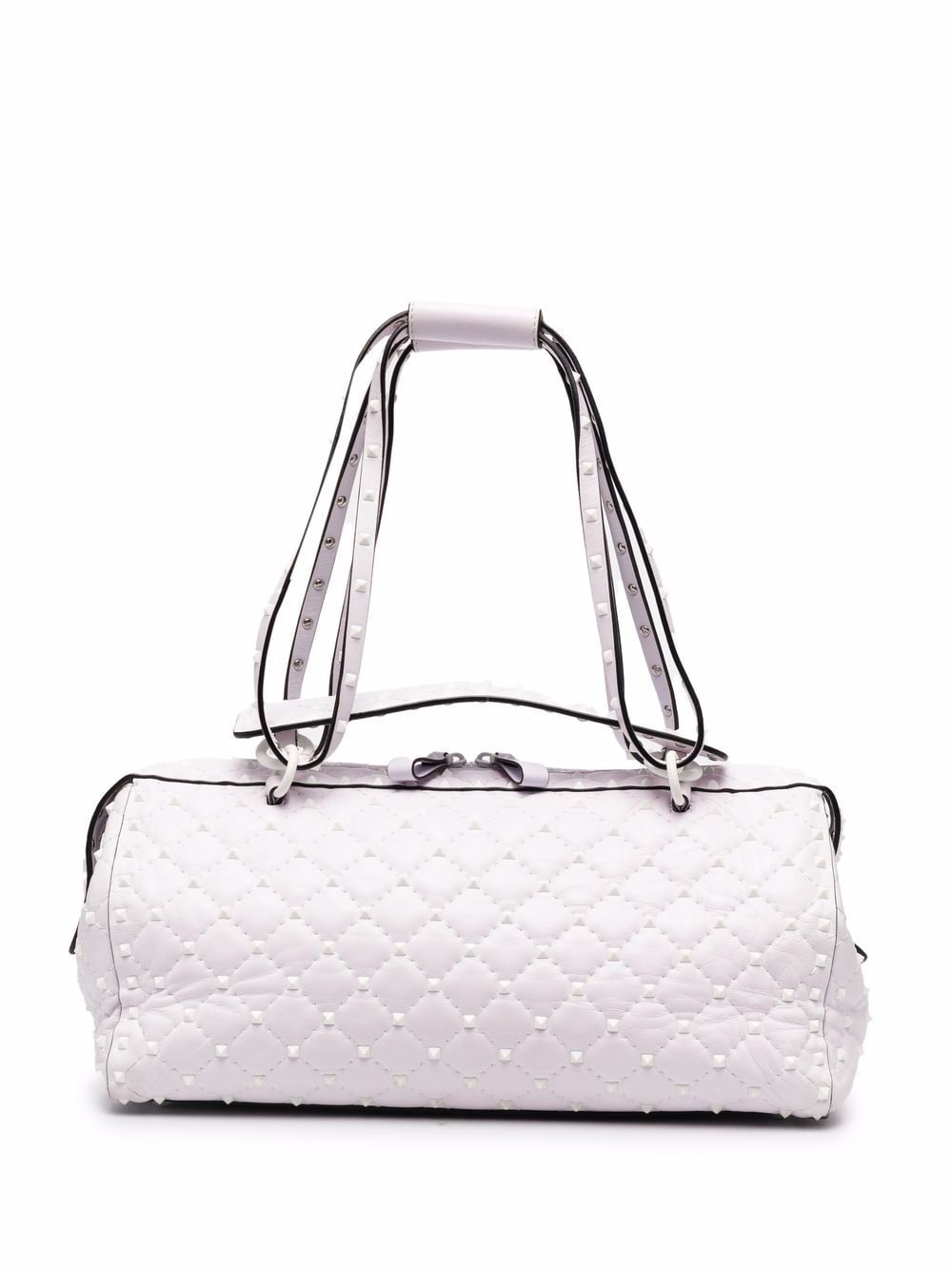 Valentino Garavani Pre-Owned 2018 Free Rockstud Spike top-handle bag - White von Valentino Garavani Pre-Owned