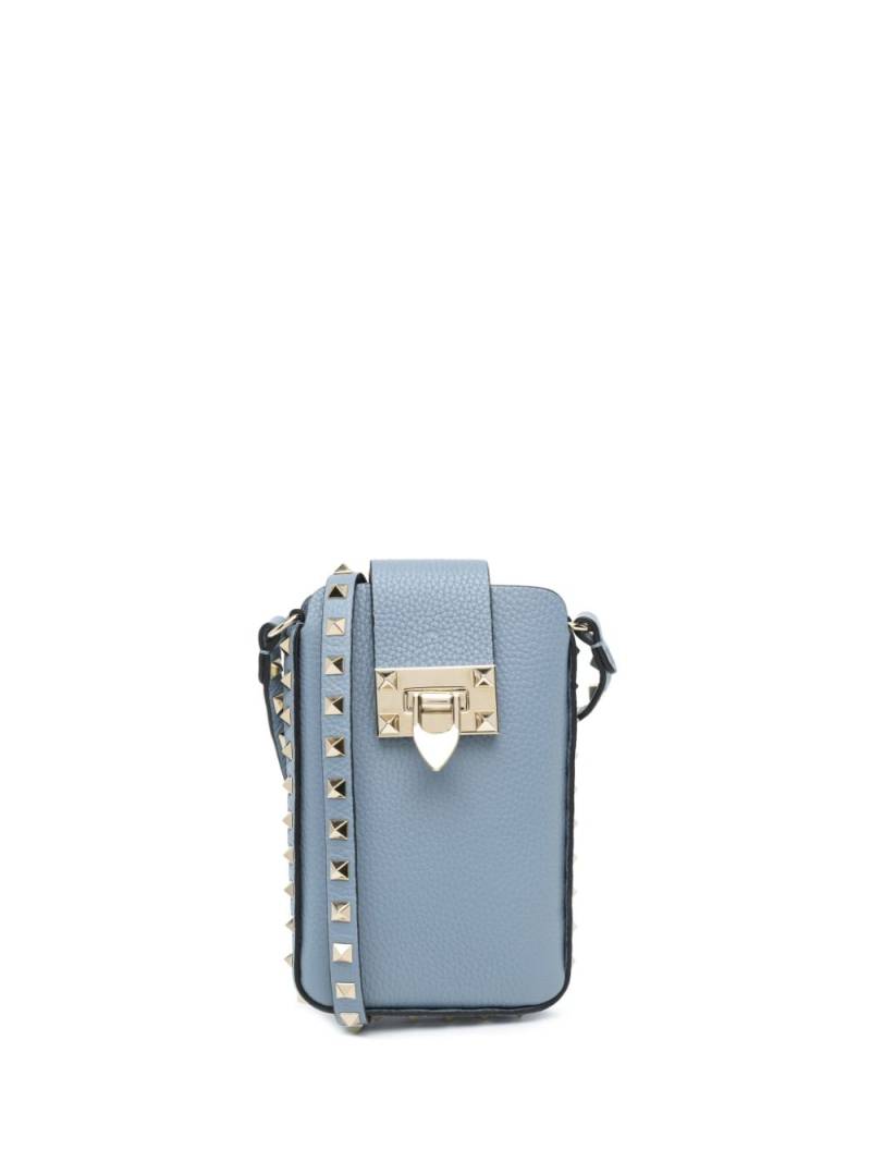 Valentino Garavani Pre-Owned 20th Century Rockstud Phone Case crossbody bag - Blue von Valentino Garavani Pre-Owned