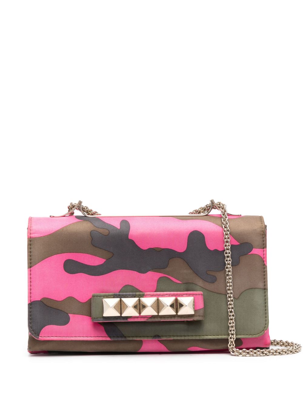 Valentino Garavani Pre-Owned Vavavoom camouflage-print shoulder bag - Pink von Valentino Garavani Pre-Owned