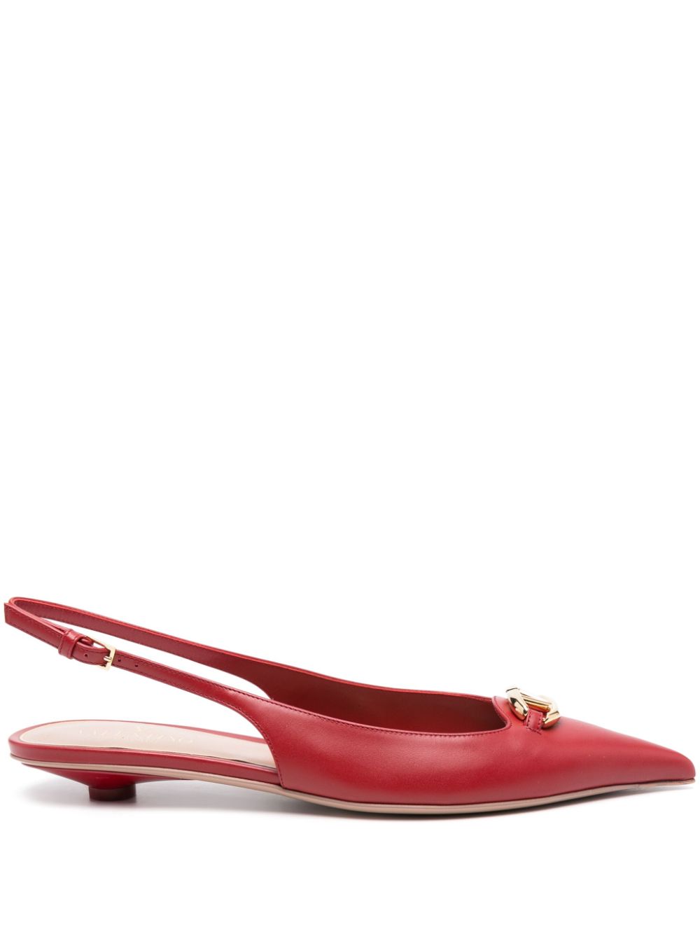 Valentino Garavani 30mm VLogo pumps - Red von Valentino Garavani