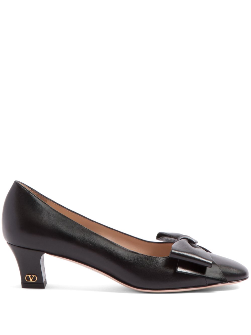 Valentino Garavani 45mm Bowow pumps - Black von Valentino Garavani