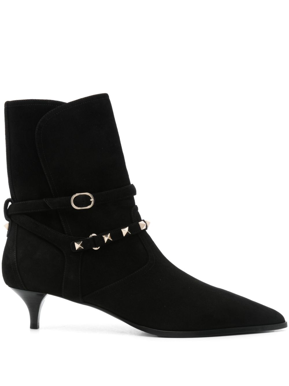 Valentino Garavani 45mm Rockstud-detailing boots - Black von Valentino Garavani