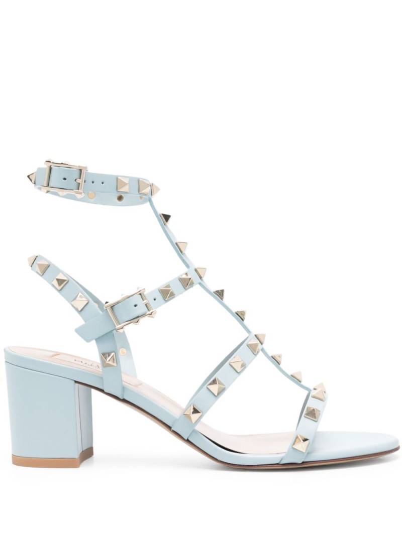 Valentino Garavani 60mm Rockstud sandals - Blue von Valentino Garavani