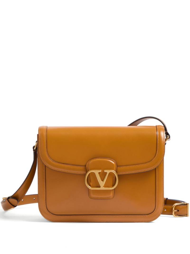 Valentino Garavani 9to5 leather shoulder bag - Orange von Valentino Garavani