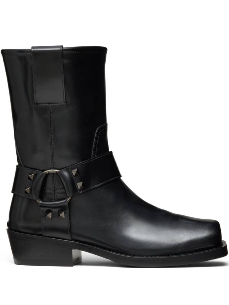 Valentino Garavani Ankle strap boots - Black von Valentino Garavani